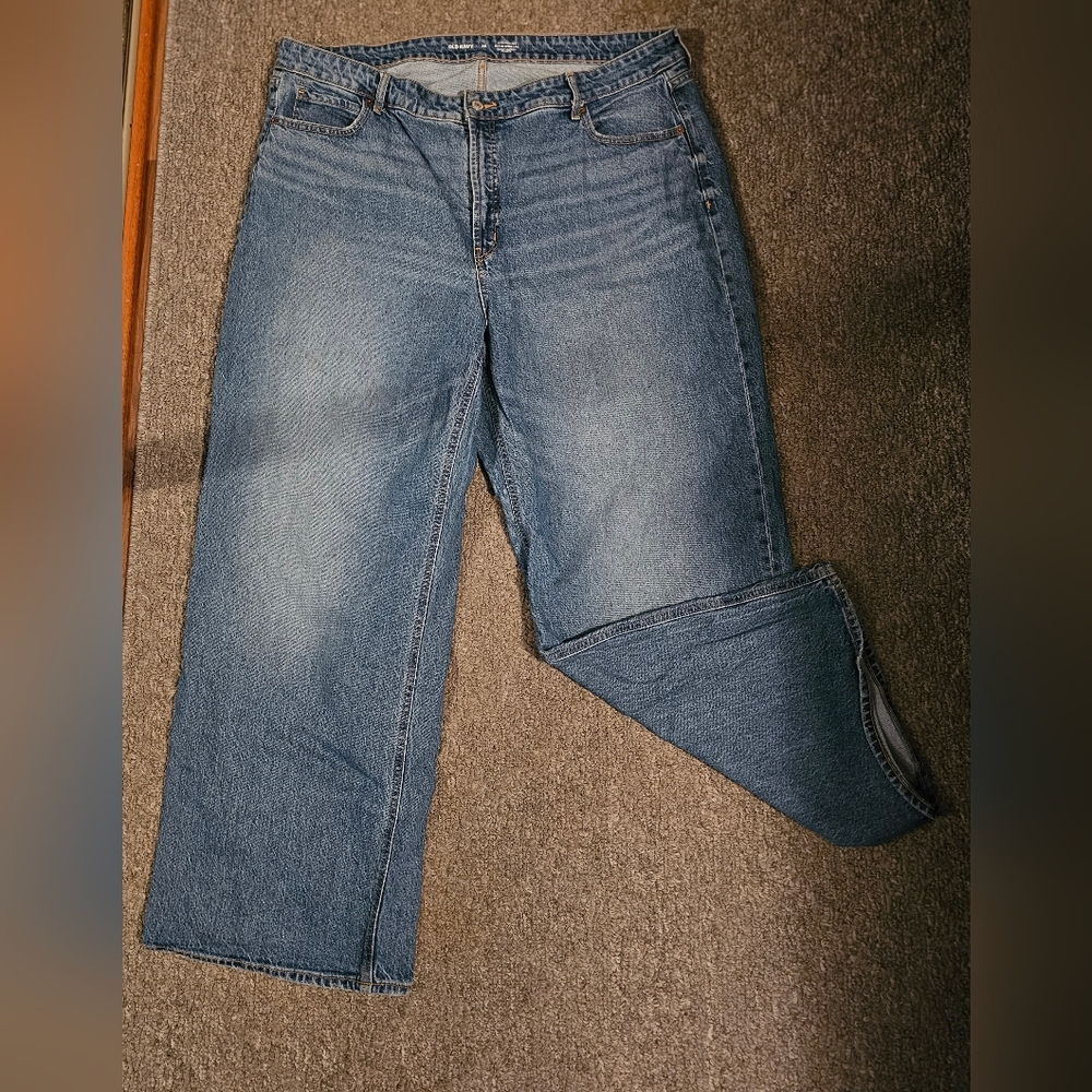 Old Navy Sky Hi Wide Leg Jeans